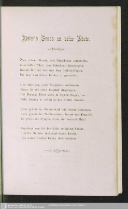 Elster´s Gruss an seine Gäste
