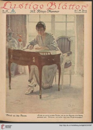 No. 25 (203. Kriegs-Nummer)
