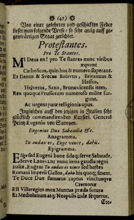 Protestantes.