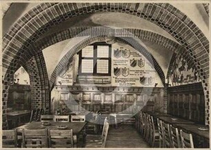 Gastraum im "Schweidnitzer Keller" des Rathauses Breslau