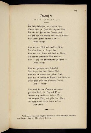 109, Drauf (Gedicht)