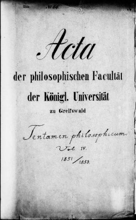 Tentamen philosophicum