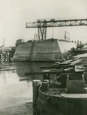 Rheinbrücke Düsseldorf-Neuss, Deutschland, 1926-1928