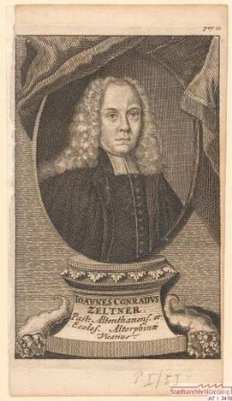 Johann Conrad Zeltner, Pfarrer in Altenthann und Vikar in Altdorf