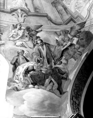 Apotheose des Benediktinerordens — Bekehrung der Heiden (Asien)