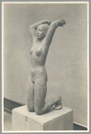 Kniende, 1923/24, Bronze