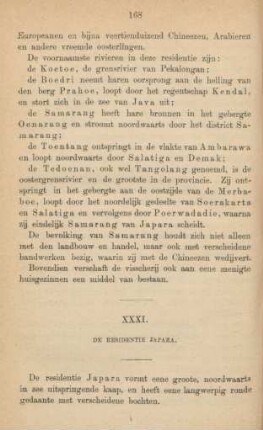 XXXI. De residentie Japara