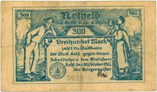 Geldschein / Notgeld, 20.10.1922