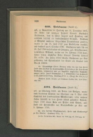 4172. Volckmann (Jacob II.)
