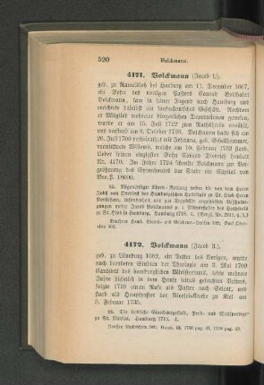 4172. Volckmann (Jacob II.)