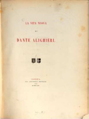 La vita nuova
