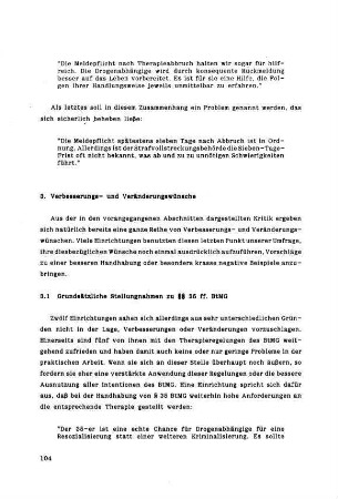 104-107, 3.1 Grundsätzliche Stellungsnahmen zu §§ 35 ff. BtMG