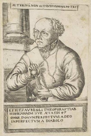 Bildnis des Theophrastus ab Hohenhaim