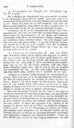 22. Verzeichnis der Mitgift für Taduḫepa