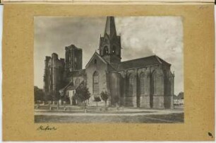 Mariä-Himmelfahrt-Kirche, Rufach: Ansicht (aus: Skizzen- und Fotoalbum 7)
