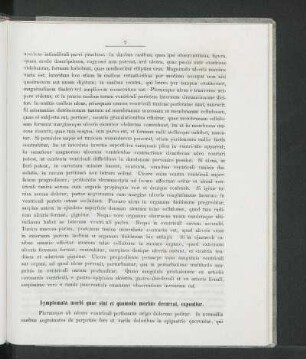 Symptomata morbi quae sint et quomodum morbus decurrat, exponitur.