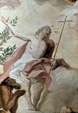 Der auferstandene Christus erscheint seiner Mutter