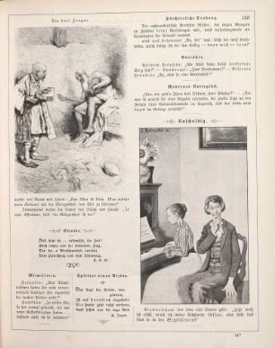 "Die drei Fragen" "Unschuldig"