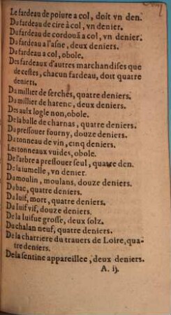 Declaration du pretendu peage d'Arcolle