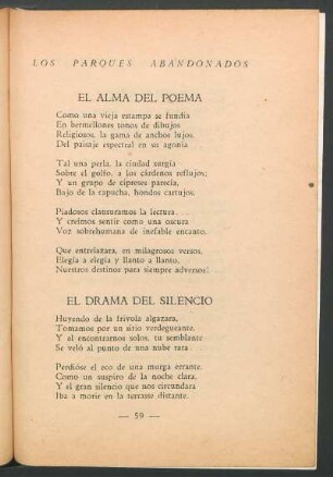 El drama del silencio