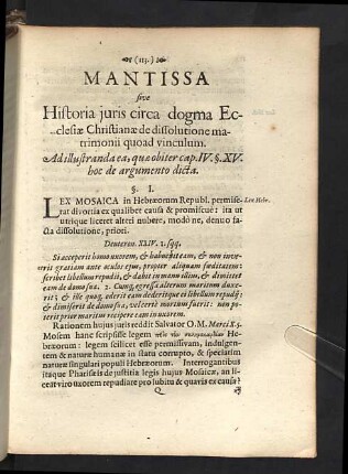 Mantissa