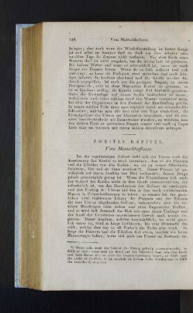 Zweites Kapitel. Vom Mutterblutflusse.
