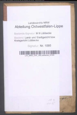 Erblasser: Quesse, Catharine Elisabeth, geb. Haake auch Hacke: