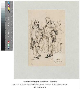 Federzeichnungen; Rothschild und Eckardstein