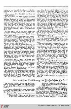 N.F. 4.1924 S.205-206: Die praktische Ausbildung der Zeichenlehrer