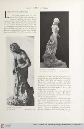 Louis Potter: sculptor