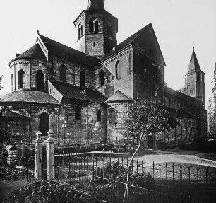 Hildesheim, St. Godehard, ehem. Benediktiner-Klosterkirche, von Nordosten