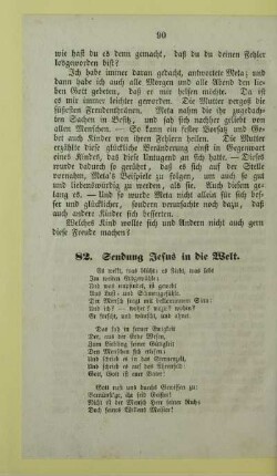 82. Sendung Jesus in die Welt