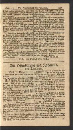 Die Offenbarung St. Johannis, des Theologen