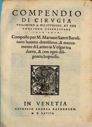 Compendio di Cirurgia