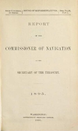 House documents. [470.] 1895/96, Vol. 33 = Congress 54, Sess. 1