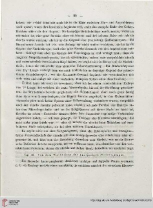 Cap. III: Von dem Wachsthum der knorpeligen Skelettanlagen