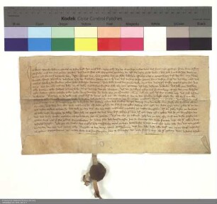 Revers Hans Bernkes bezüglich seiner Verpflichtung als Burgmann auf der Burg Wildeck durch Heinrich [von Kranlucken], Abt von Fulda