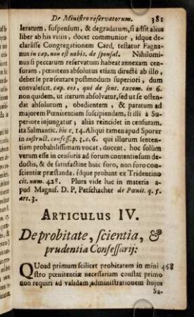 381-397, Articulus IV