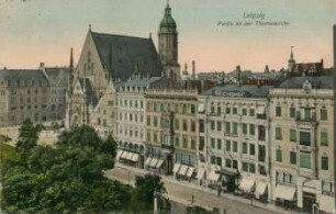 Leipzig: Partie an der Thomaskirche