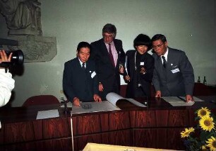 Freiburg im Breisgau: Matsuyama-Delegation in Freiburg