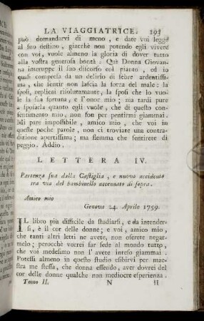 Lettera IV.