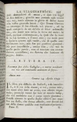 Lettera IV.