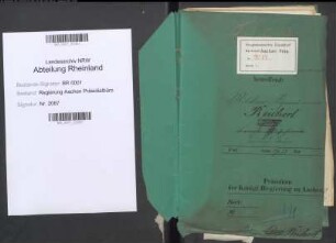 Reichert, Johann Moritz, geb. 03.02.1841, Regierungssekretär.