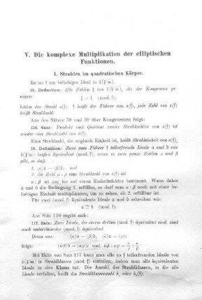 1. Strahlen im quadratischen Körper