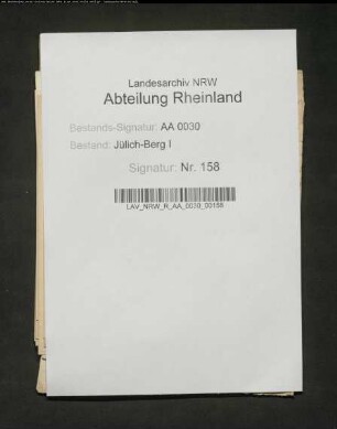 Akten des Kanzlers DIETRICH LÜNINCK