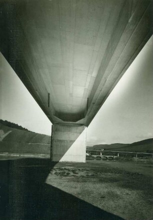 Moselbrücke Mülheim - Lieser, 1968
