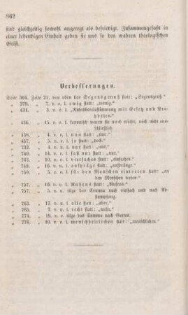 862 Verbesserungen