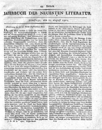 1801-08-25 : 49. Stück