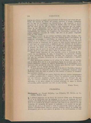 Filosofía