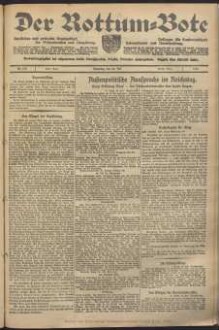 Der Rottumbote: amtliches und private Anzeigeblatt für Ochsenhausen und Umgebung
